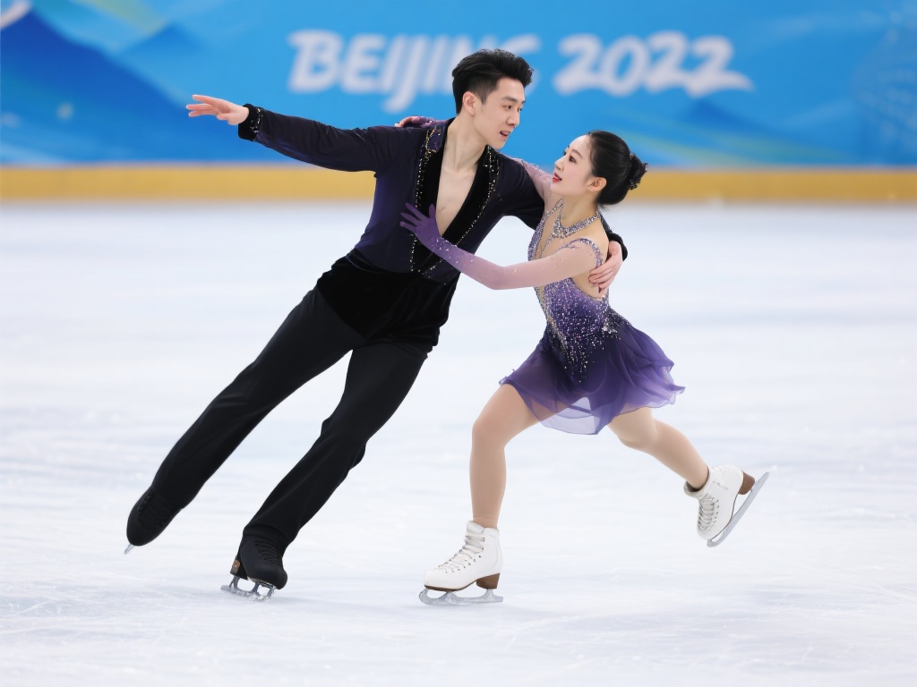 北京冬奥双人滑冠军隋文静韩聪华丽回归赛场 在花样滑冰领域,隋文静和韩聪的合作成为中