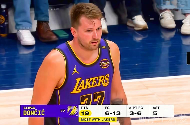 东契奇砍下35分难救主 湖人憾负马刺 东契奇砍下35分难救主 湖人憾负马刺